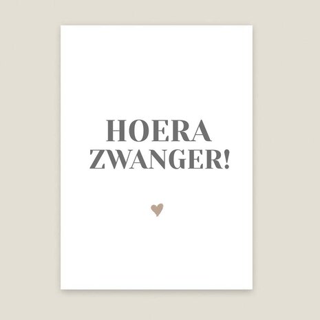 Cadeaubox - Hoera zwanger!