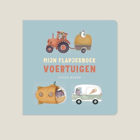 Mijn flapjesboek - Voertuigen - Little Dutch