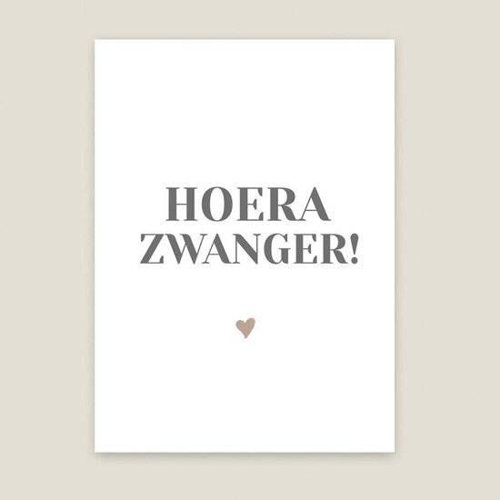 Cadeaubox - Hoera zwanger!