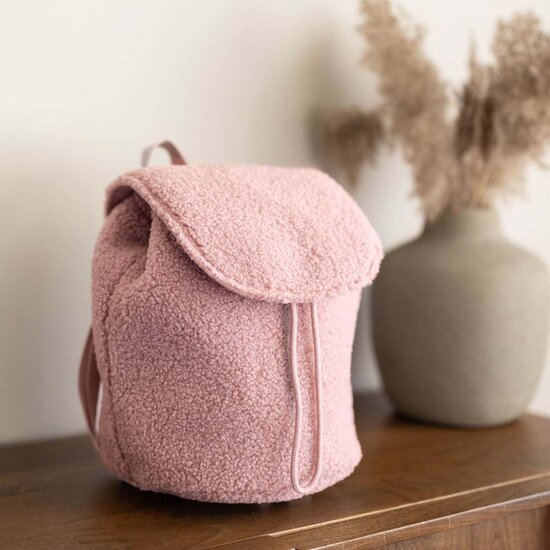 Teddy backpack - Old School Pink