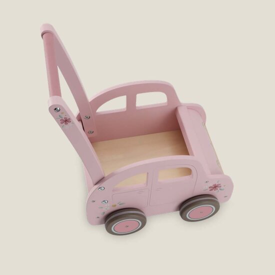 Roze loopwagen - Little Dutch