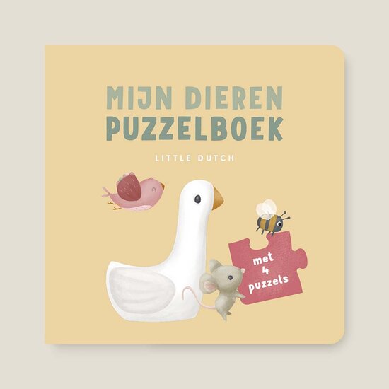 Mijn dieren puzzelboek - Little Dutch