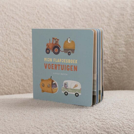 Mijn flapjesboek - Voertuigen - Little Dutch