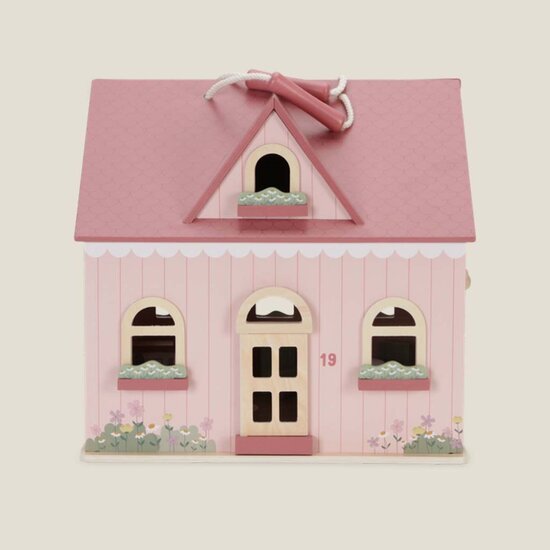 Draagbare poppenhuis - Little Dutch