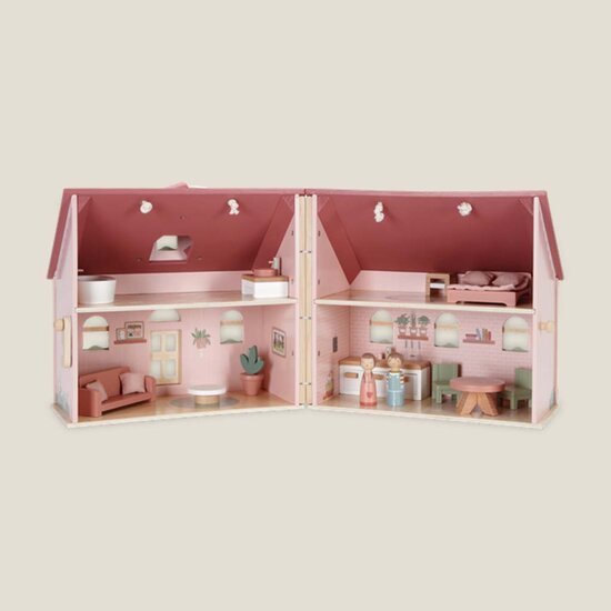 Draagbare poppenhuis - Little Dutch