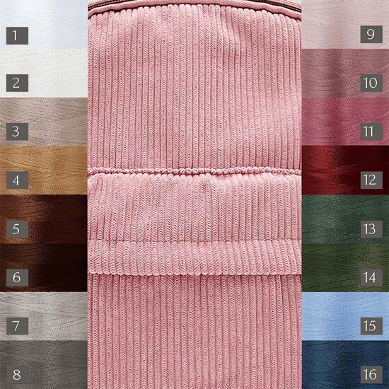 KC Boutique Corduroy rugzak - Soft Pink