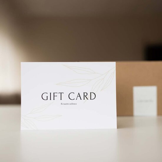 Gift Card Cadeaubox - 25