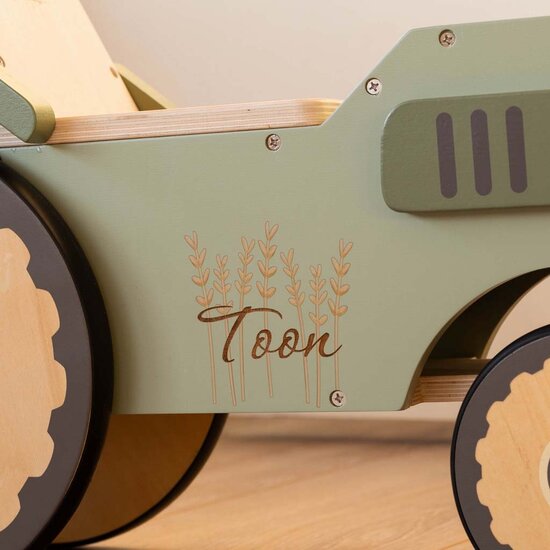 Houten looptractor Little Farm - Little Dutch