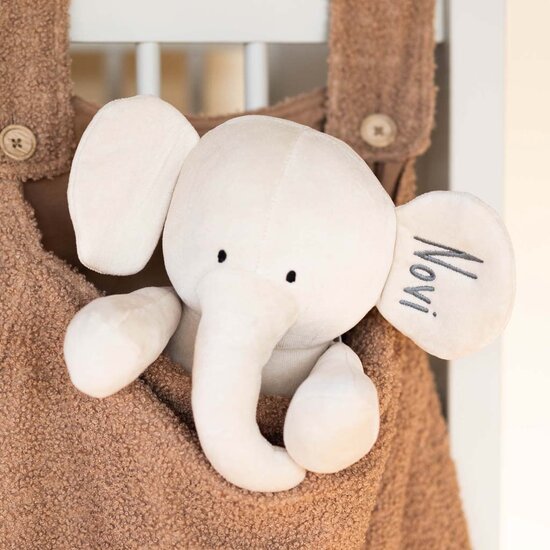 Olifant knuffel met naam