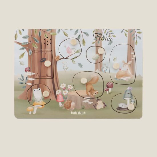 Geluidenpuzzel - Forest Friends - Little Dutch